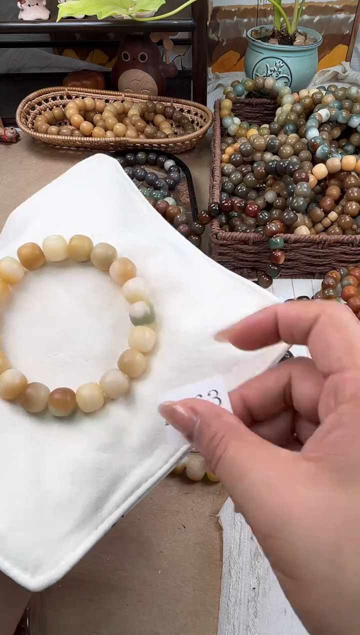 手串菩提根/象牙果a363卡14 干磨雨前龙井