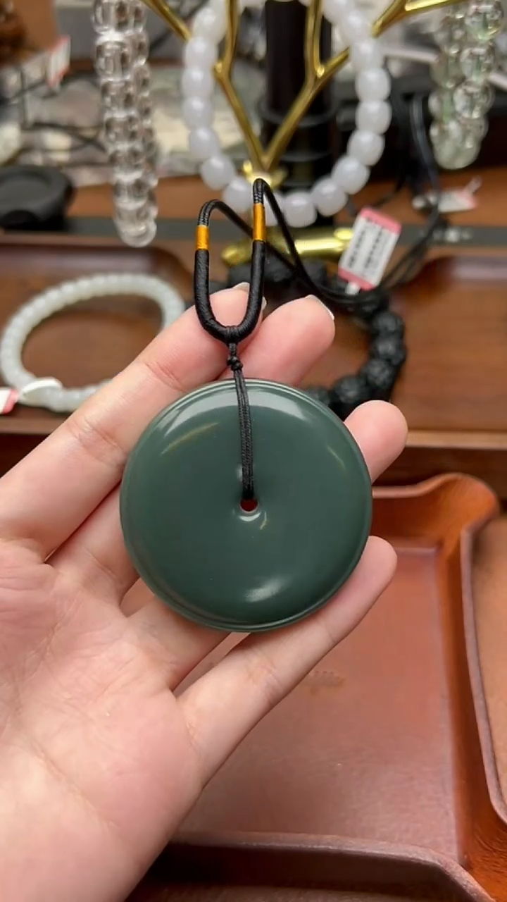 【闪购商品】和田玉吊坠(不含链)未镶嵌JYMND41218-10