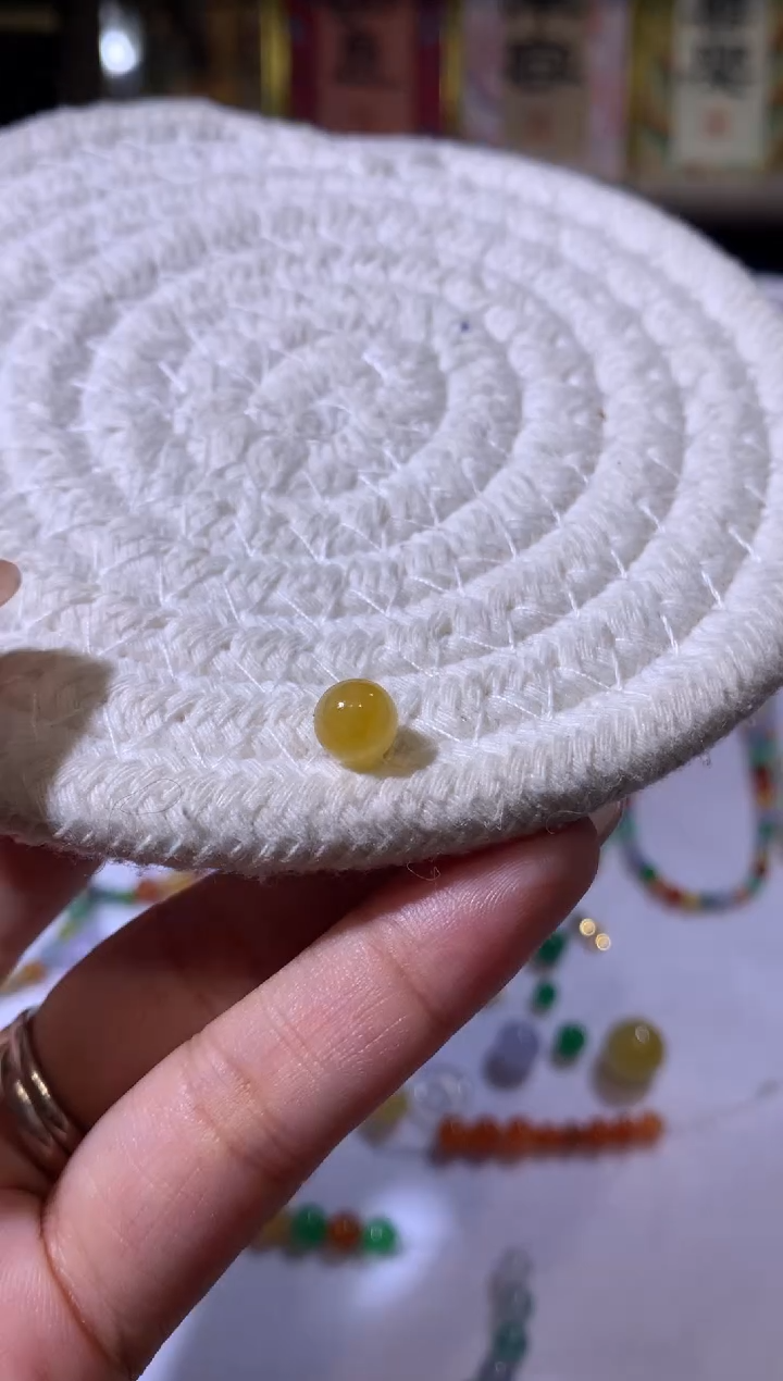 定制翡翠未镶嵌6.9珠子