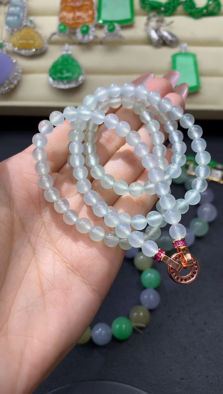 【闪购商品】翡翠手链未镶嵌530中国好珍宝