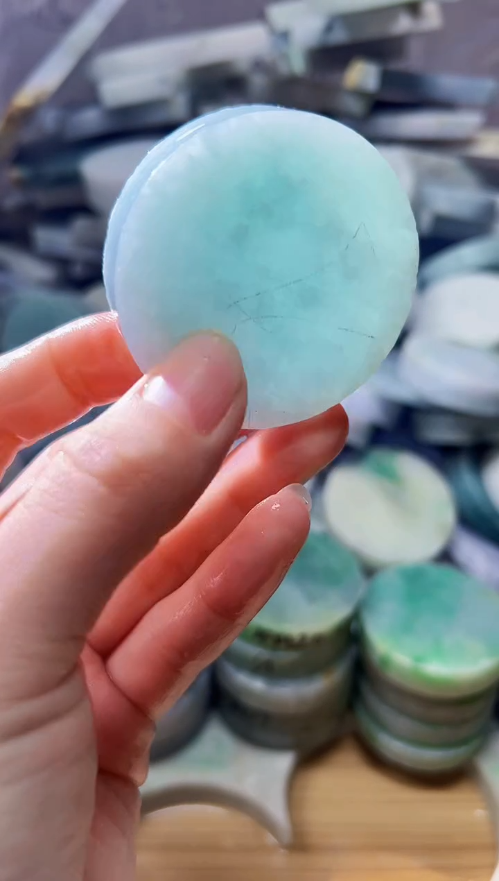 裸石翡翠天然翡翠A货石 南 338