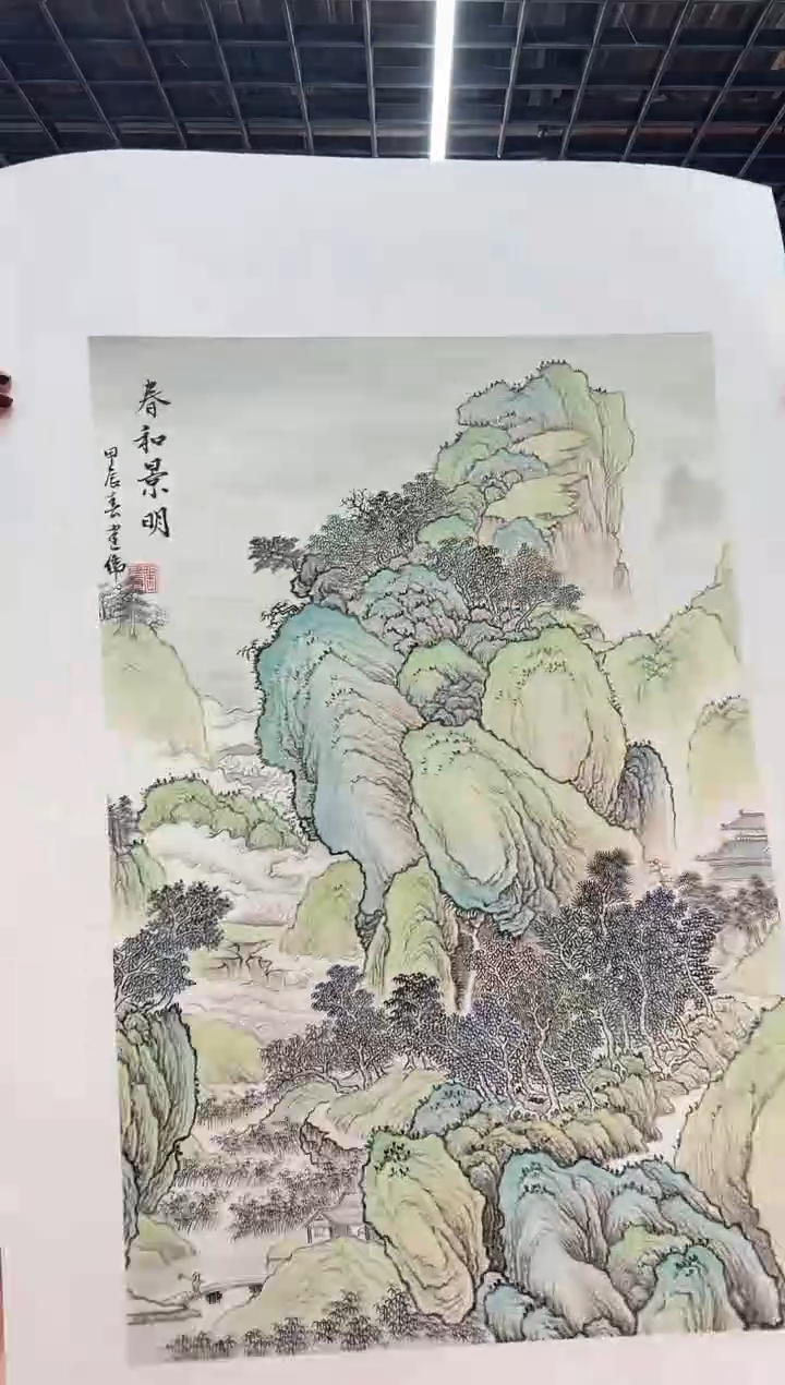 国画张建伟老师国画作品