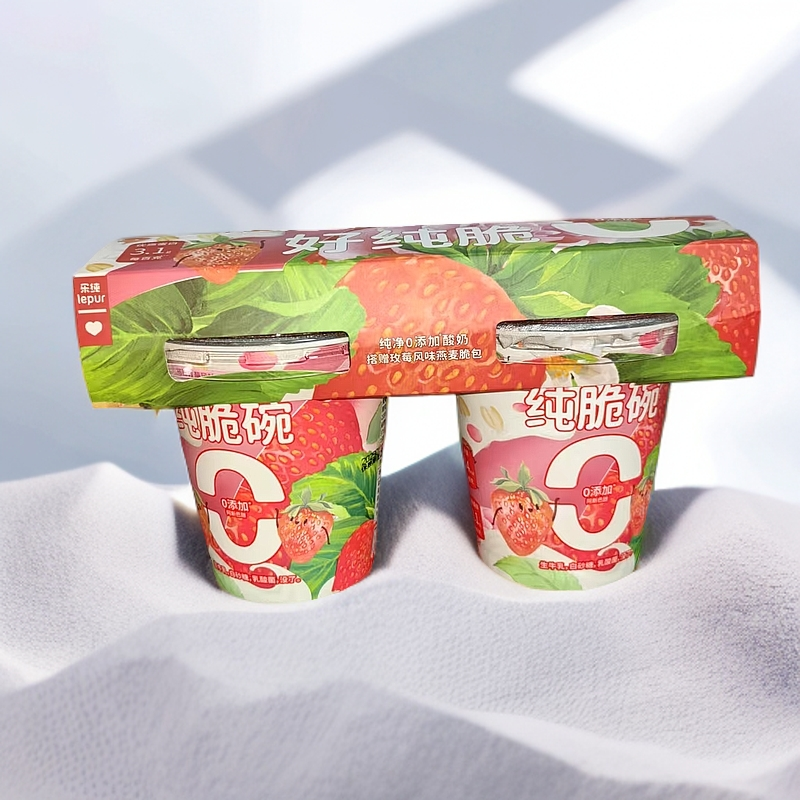 短保25天（25.02.04到期）乐纯快乐好纯脆310g*3盒（6杯）