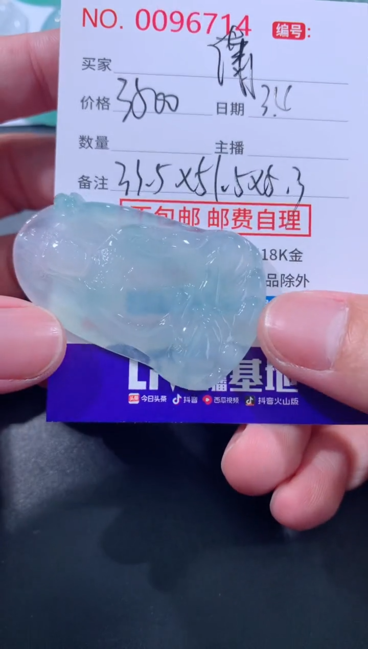 【闪购商品】翡翠颈饰未镶嵌潇