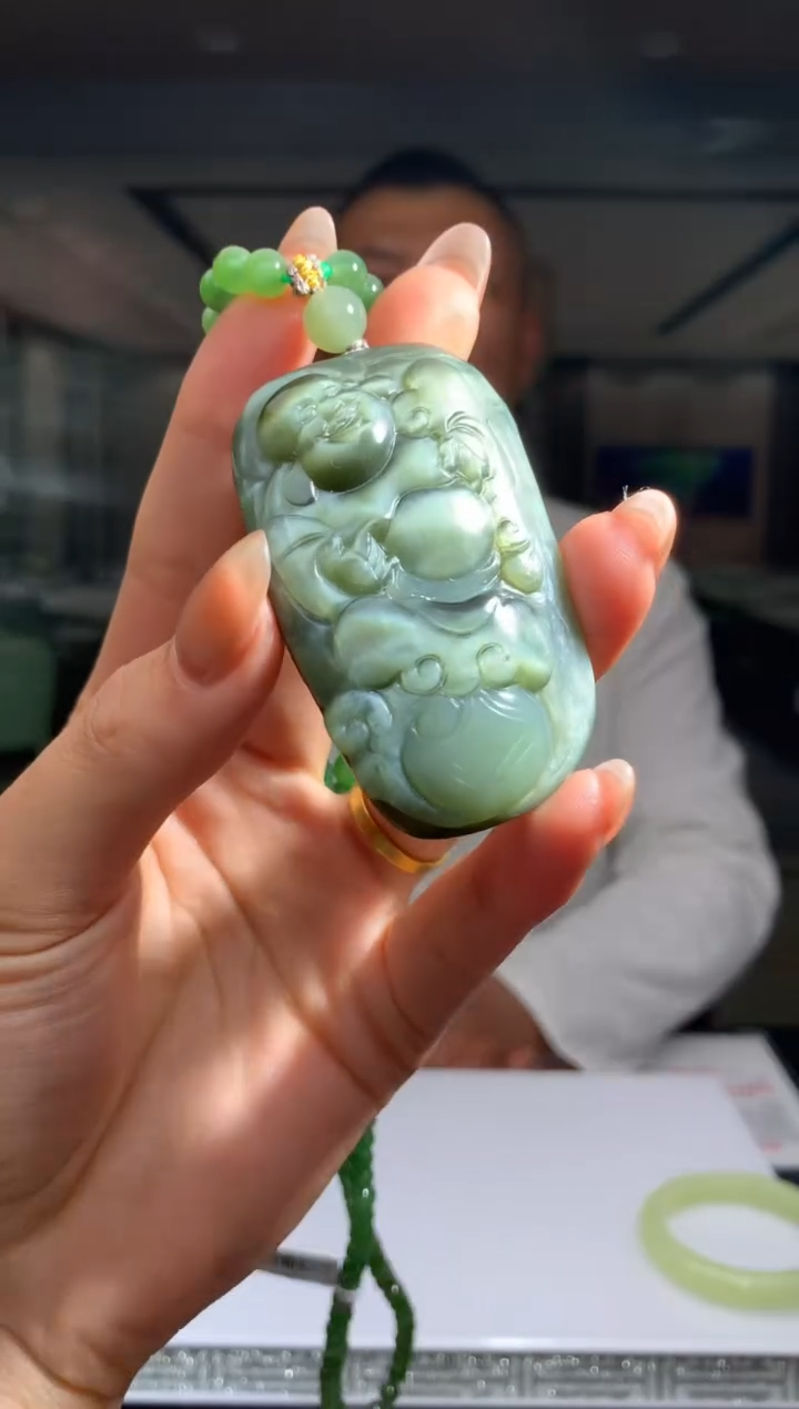 【闪购商品】定制和田玉Boss阳天然和田玉（拍一发一）