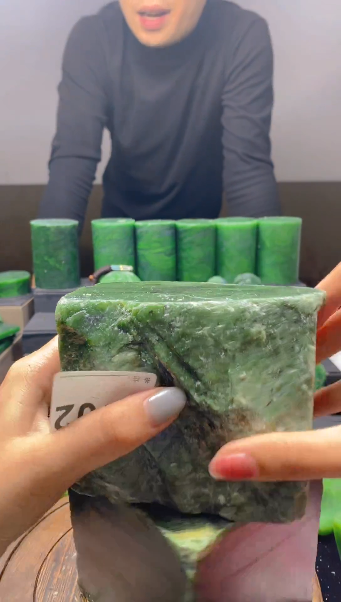 未镶嵌和田玉珠宝半成品1