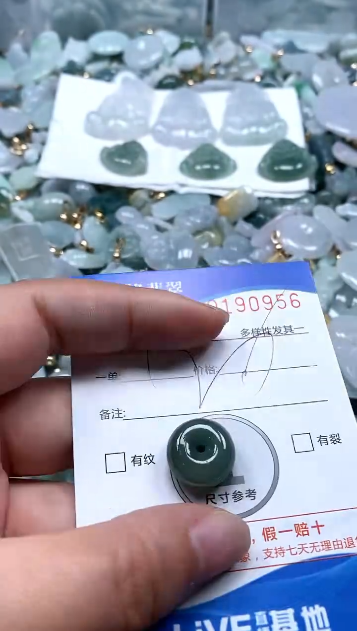 【闪购商品】翡翠颈饰未镶嵌闪购商品0190956