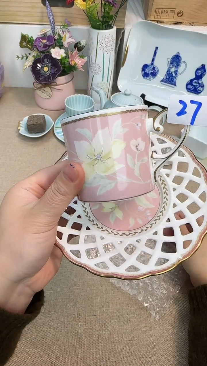 瓷片辰辰的瓷器好看到爆