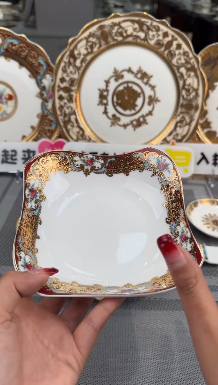 【闪购商品】瓷片6英寸沙拉碗2个   福利价