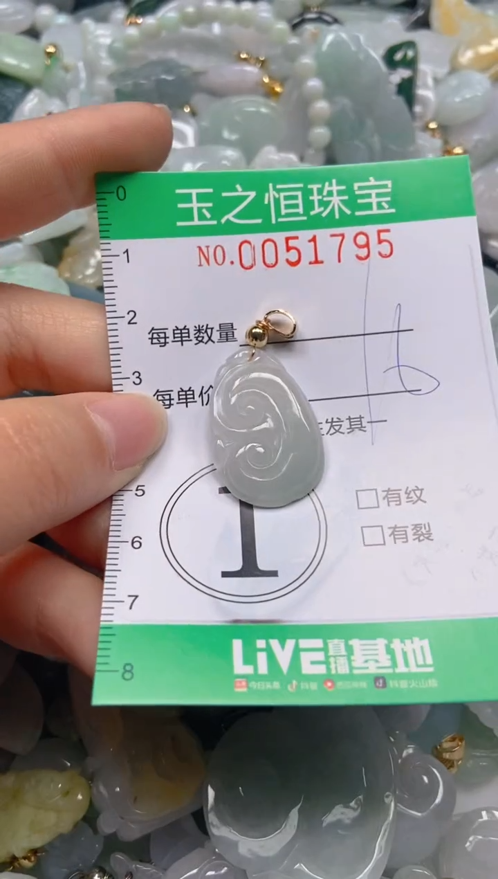 【闪购商品】翡翠颈饰未镶嵌闪购0051795