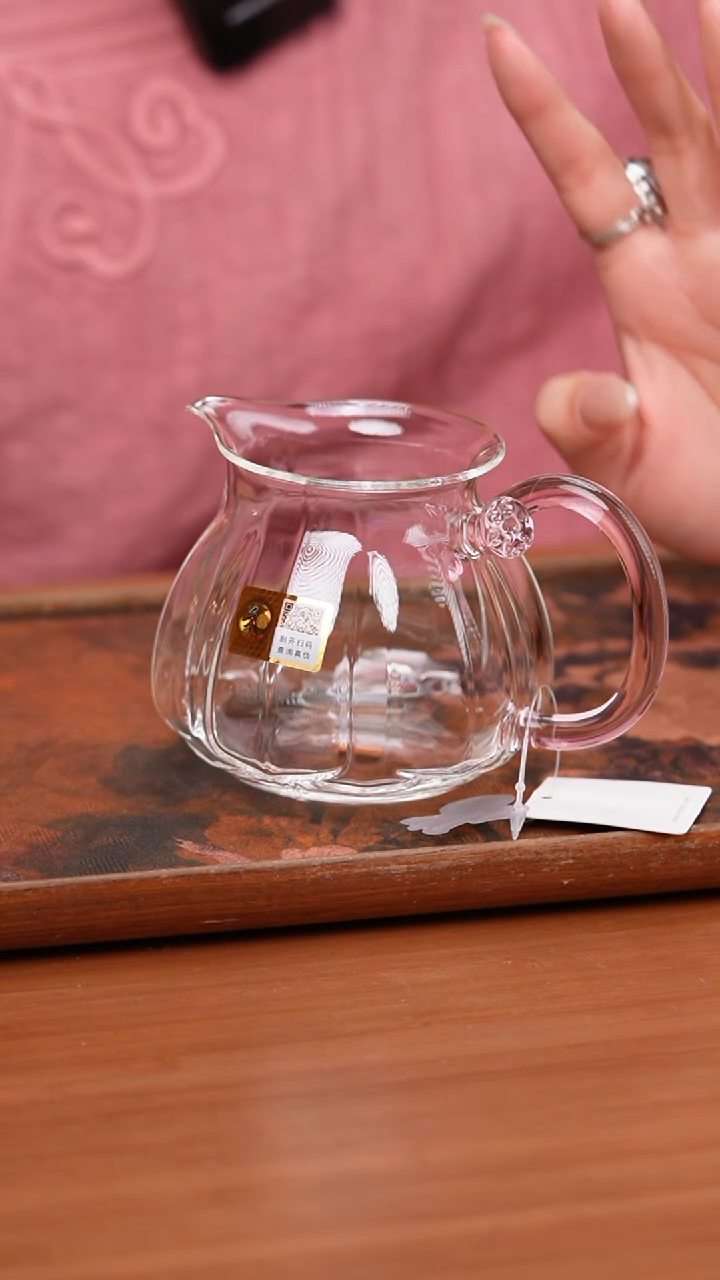 【闪购商品】禾器/晶彩莲君茶海/浅粉/专版