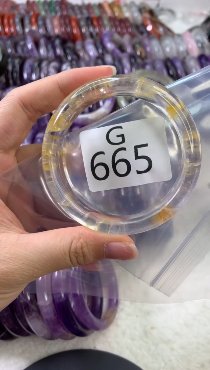 【闪购商品】水晶水晶手镯G未镶嵌665-60