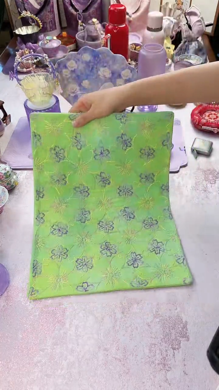 129手作刺子绣茶席