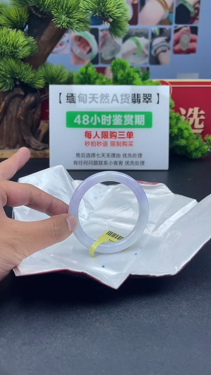 【闪购商品】翡翠未镶嵌手镯（贵妃镯）手镯22