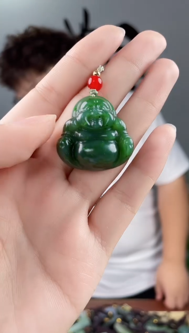 和田玉未镶嵌颈饰拍一发一，多样性发货