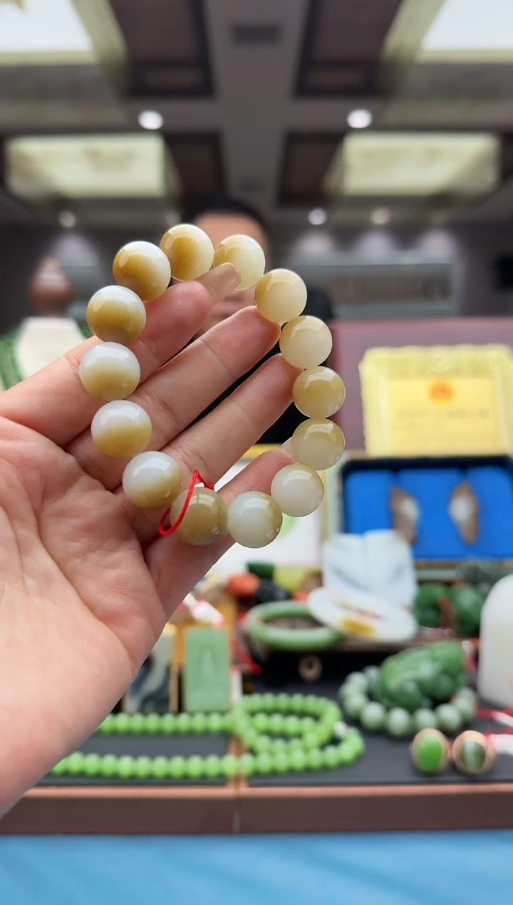 未镶嵌手串和田玉qmtb