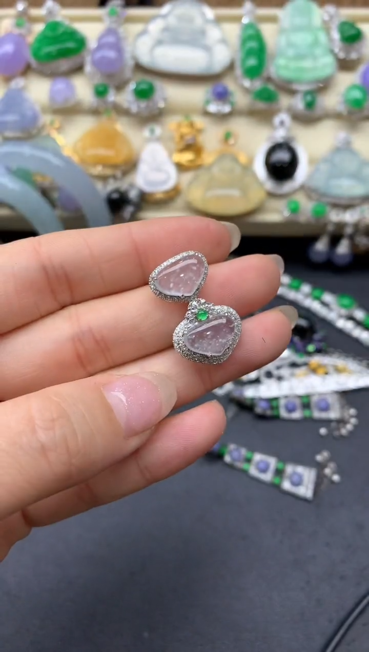 【闪购商品】翡翠颈饰18K金镶嵌361-中国好珍宝