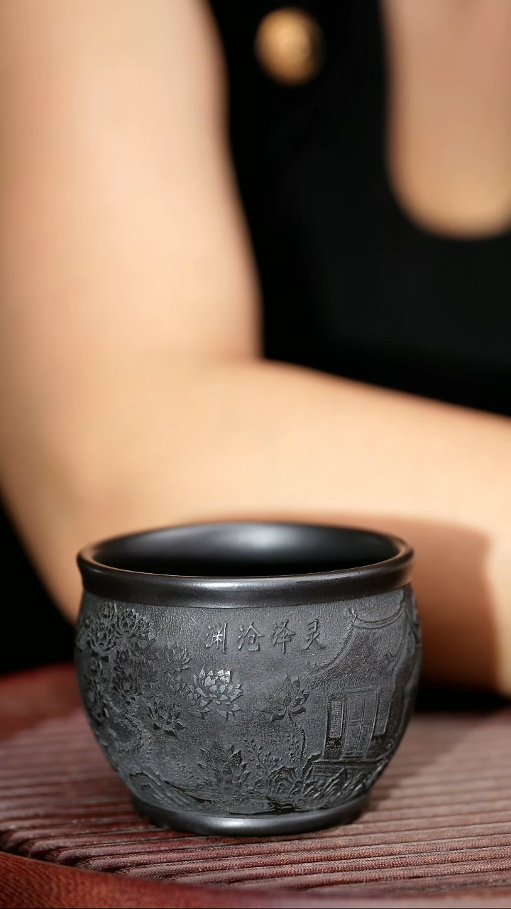 茶杯紫砂高端紫砂主人杯福利放漏