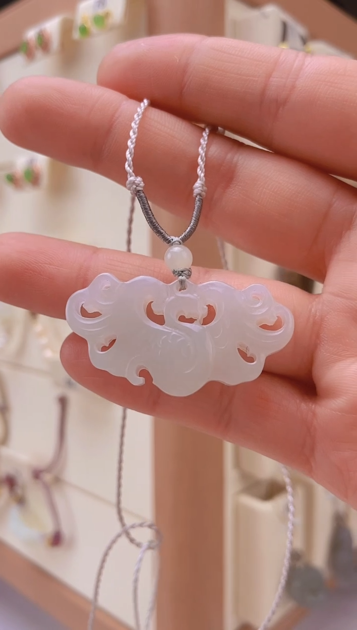 【闪购商品】和田玉颈饰未镶嵌凤凰吊坠