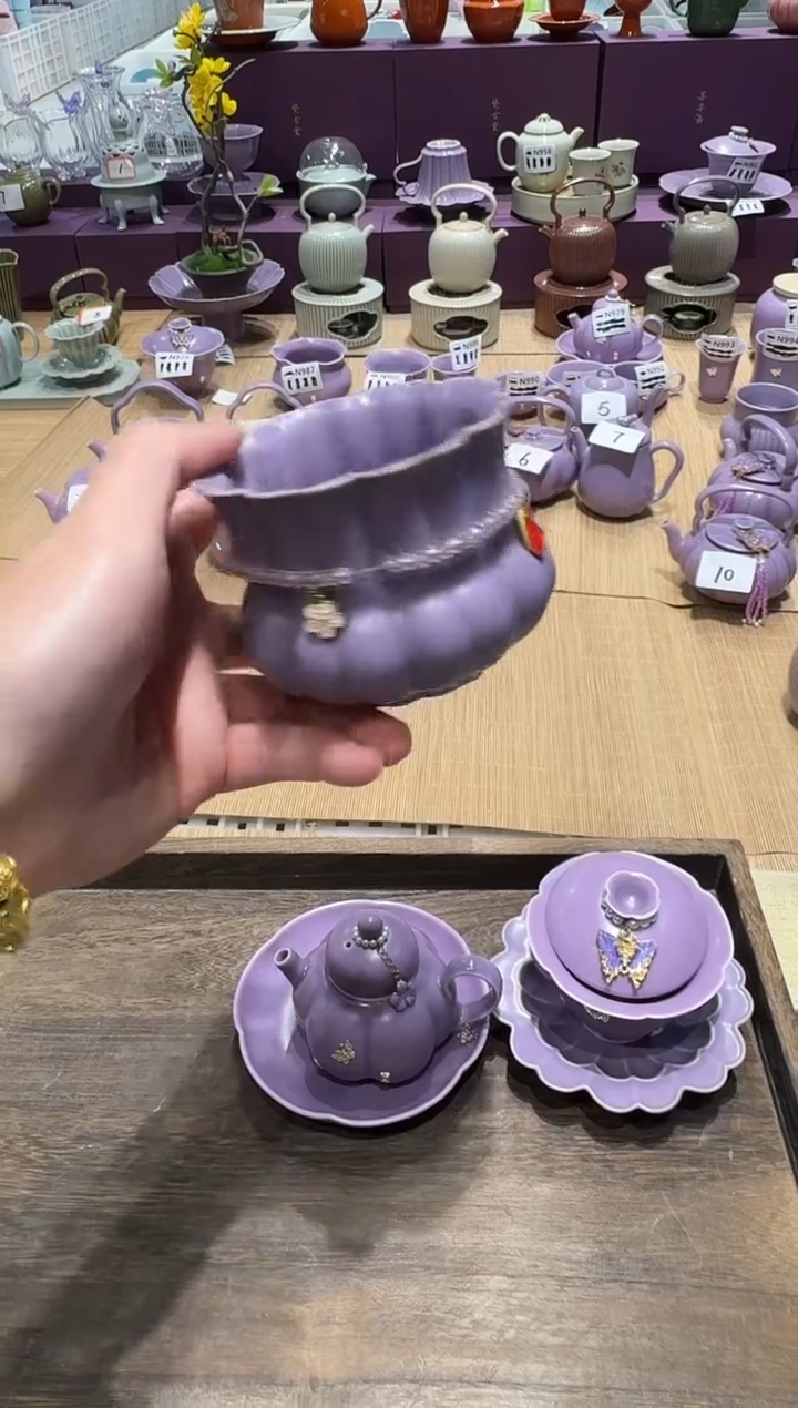 瓷片陶北溪堂正品茶具【带滴溜】