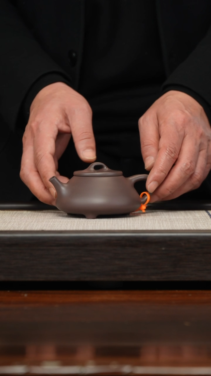 【闪购商品】紫砂茶壶心舟石瓢