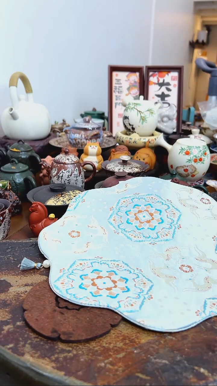   【茶瓷物语】茶垫（小云朵）