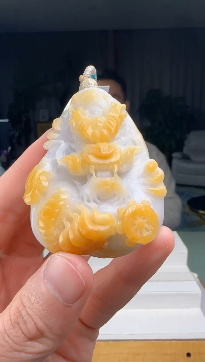 【闪购商品】翡翠吊坠(不含链)未镶嵌DY@@960Q3J13418