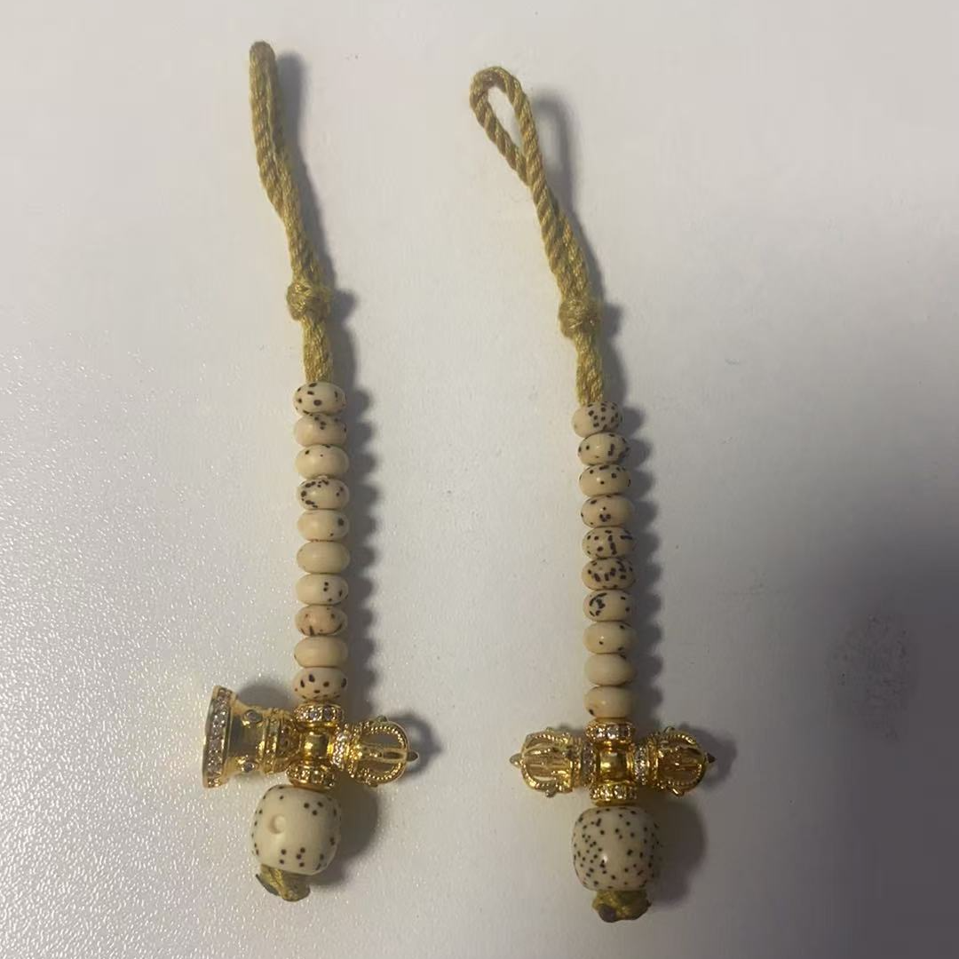 铜合金 星月菩提 计数器 挂件 吊坠