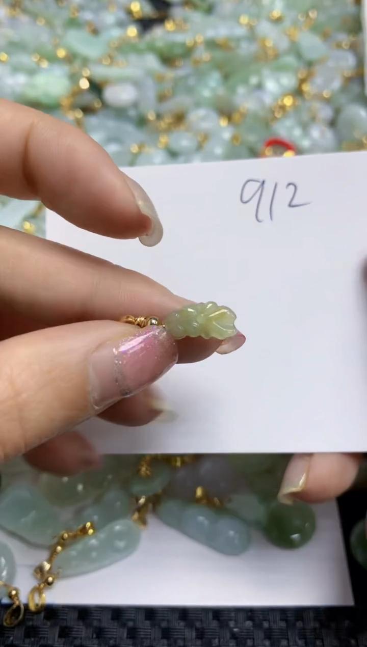 【闪购商品】翡翠颈饰合金   天然A货翡翠