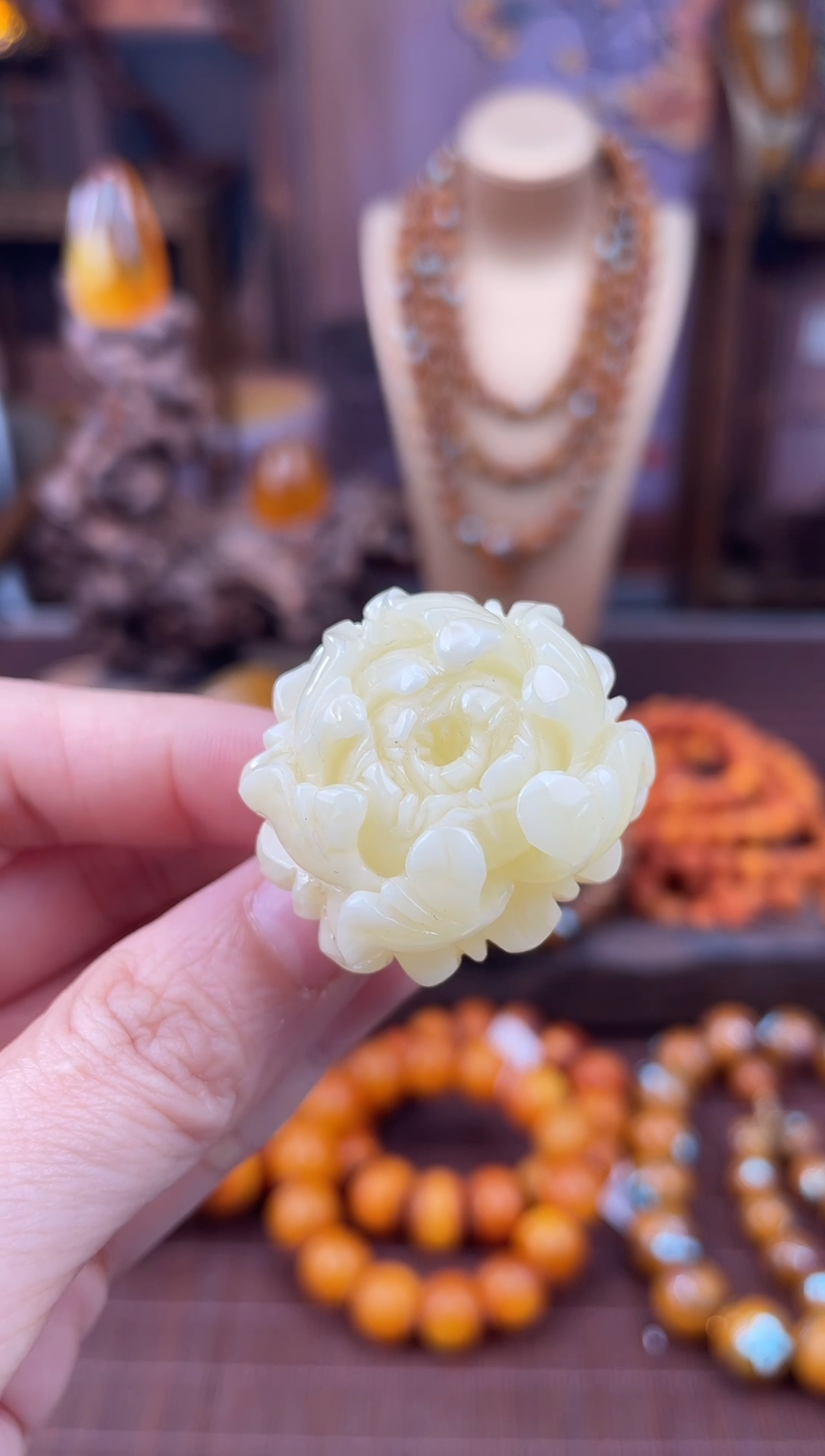 裸石琥珀未镶嵌多样性发货1，假一赔4