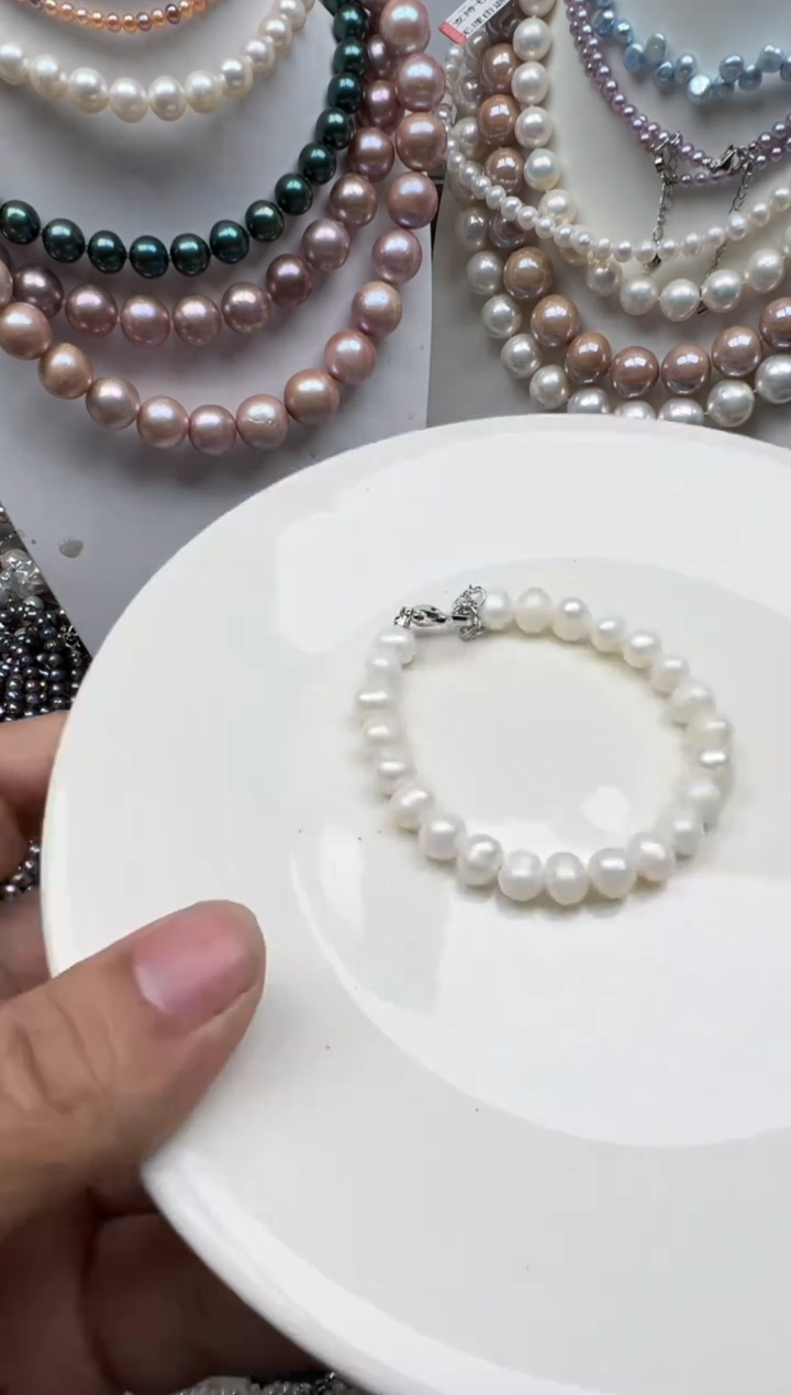 【闪购商品】淡水珍珠颈饰未镶嵌1