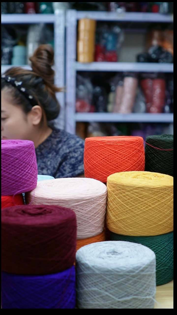 羊绒欢姐手编线D990