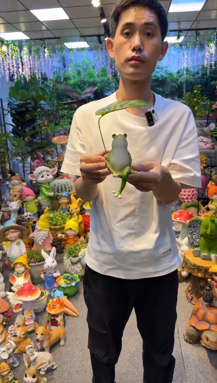 无花朵花园庭院摆件&00&