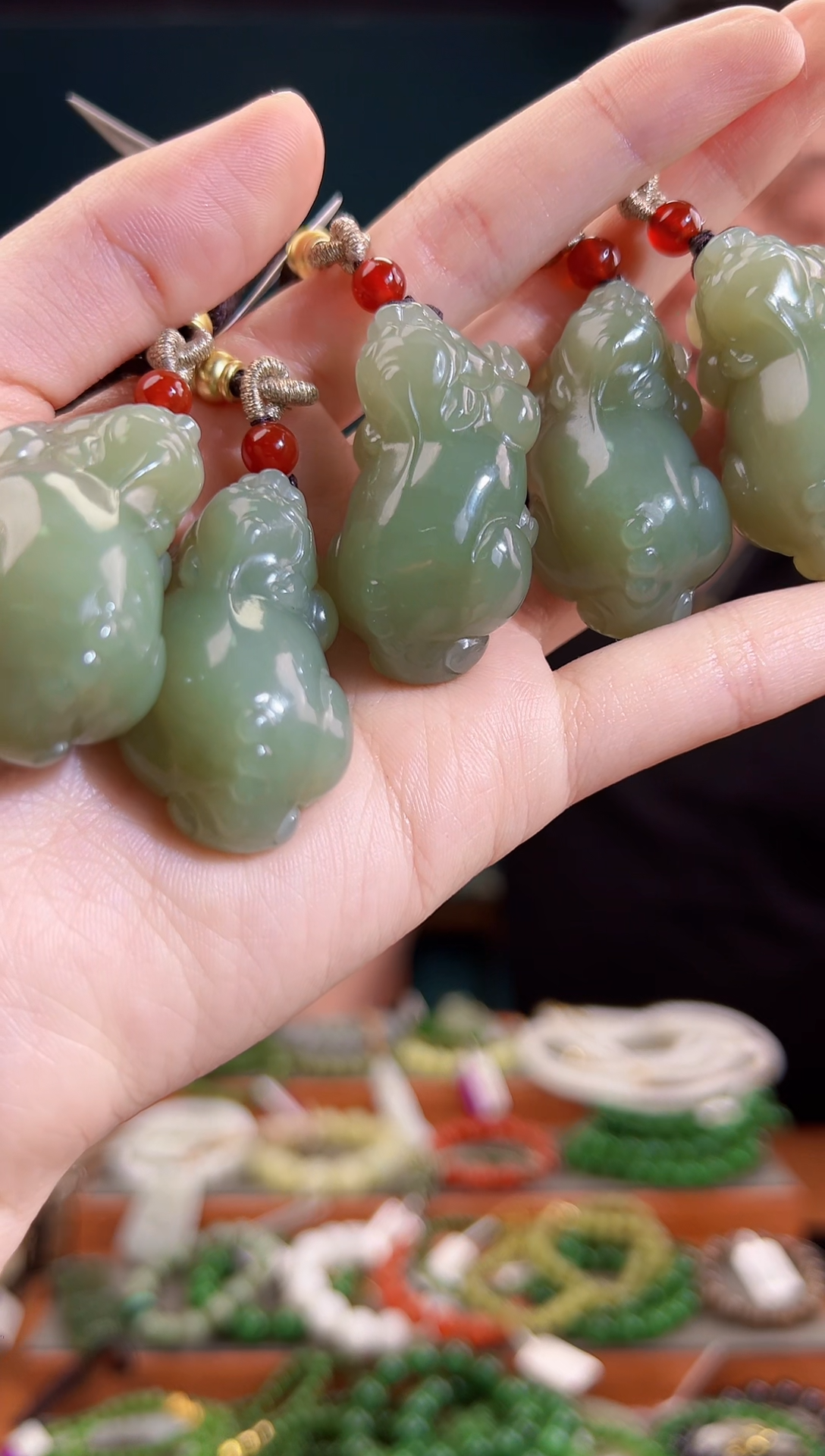 颈饰未镶嵌和田玉多样性发货 拍一单发一个