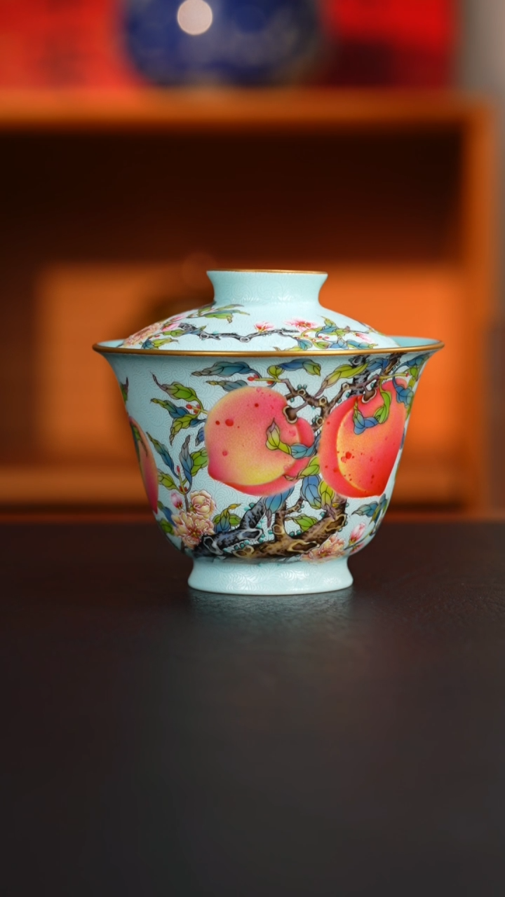 【闪购商品】盖碗景德镇陶瓷艺术茶杯