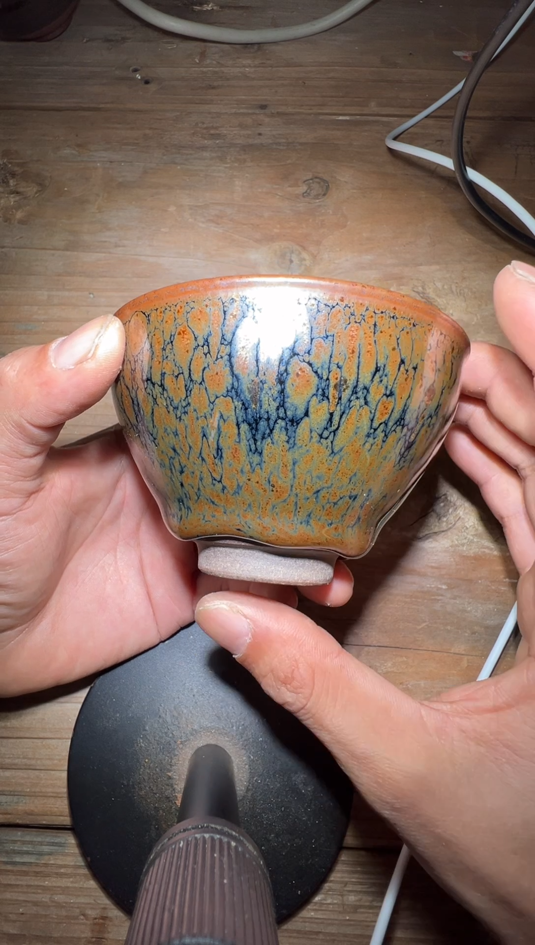 【闪购商品】茶盏老表精选柴烧62