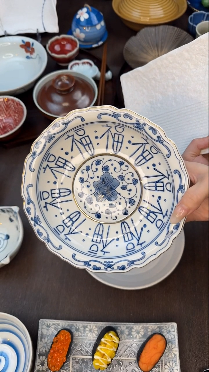 瓷修*新品上新如意福盘