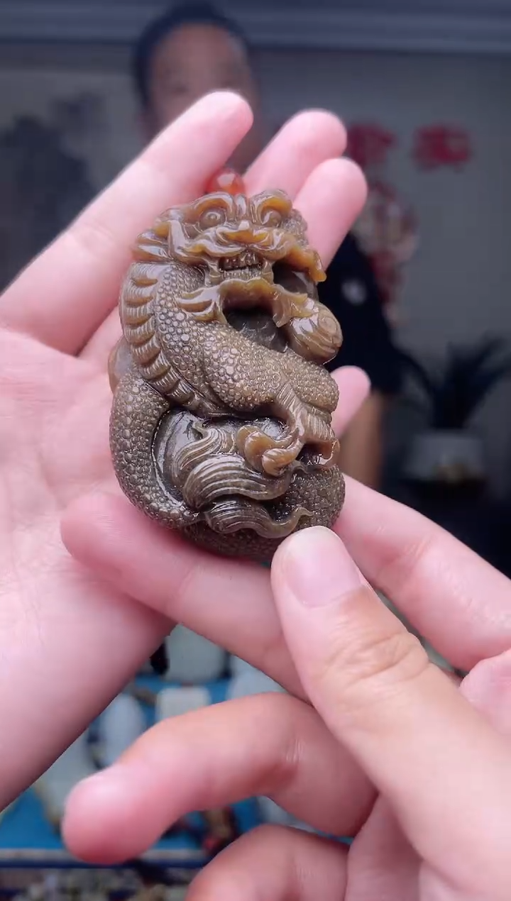 和田玉未镶嵌挂件1