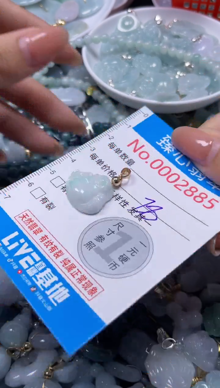 颈饰未镶嵌翡翠2885