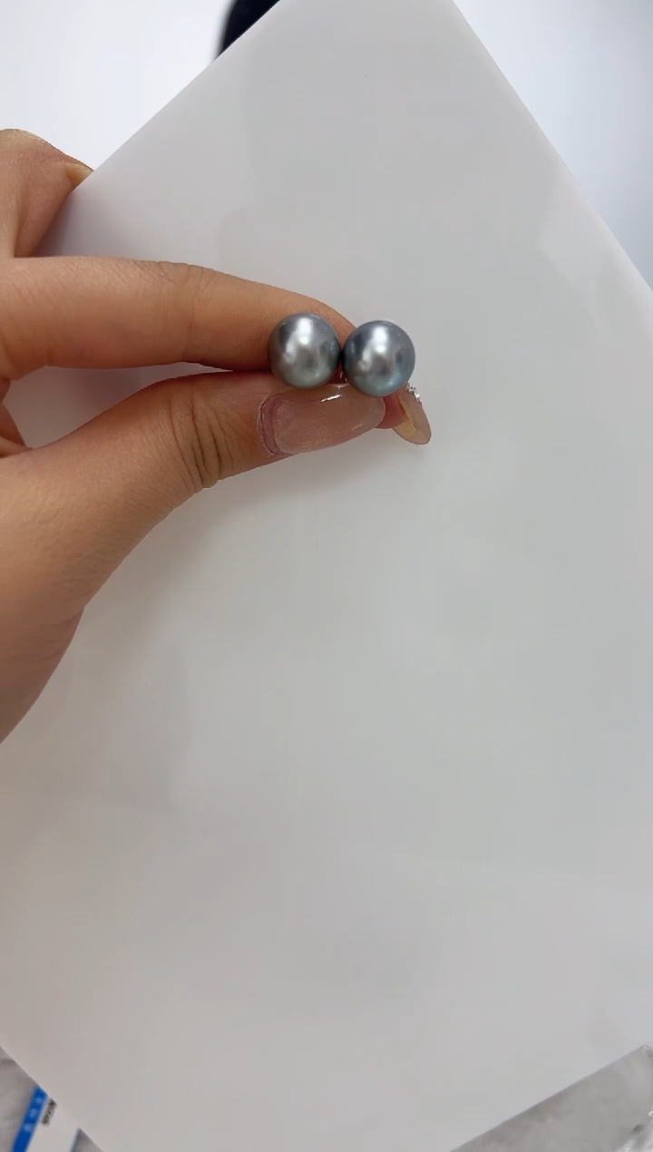 【闪购商品】海水珍珠DA18K金镶嵌耳钉 11 SS170