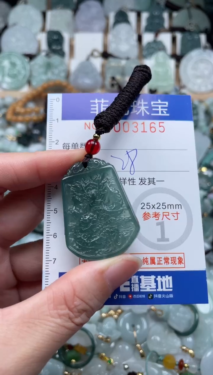 翡翠未镶嵌颈饰00..3165