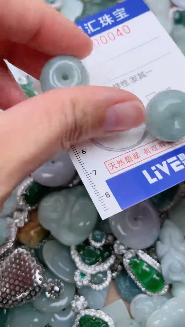 翡翠未镶嵌颈饰0040.....