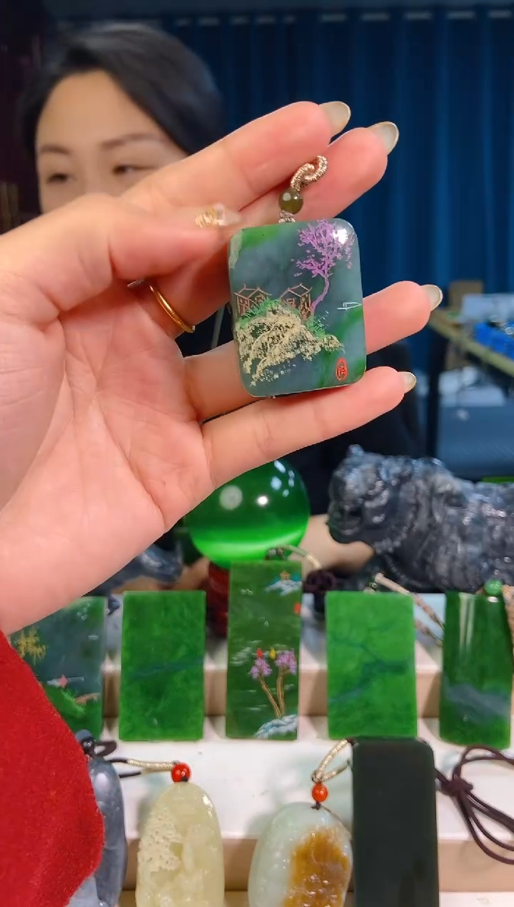 【闪购商品】和田玉未镶嵌挂件1