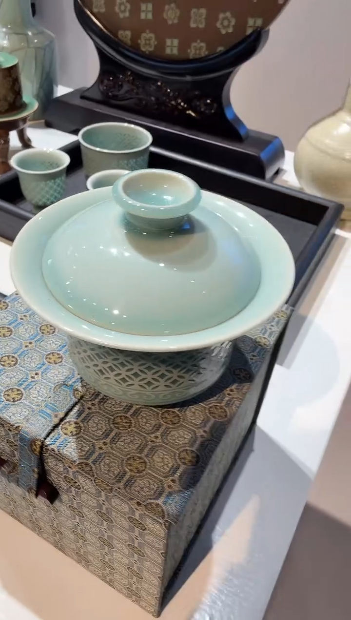 青瓷手工茶器包邮一等品