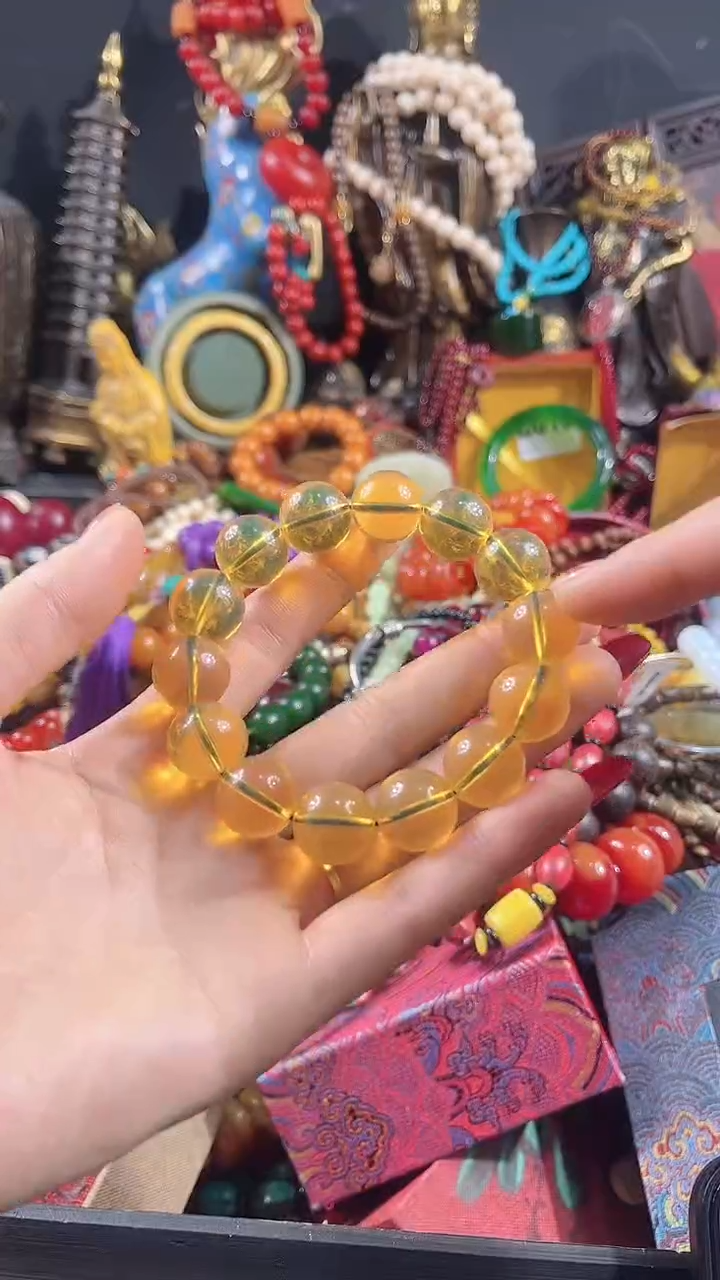 【闪购商品】琥珀手串未镶嵌【闪购商品】9.9蜜蜡手串9.9