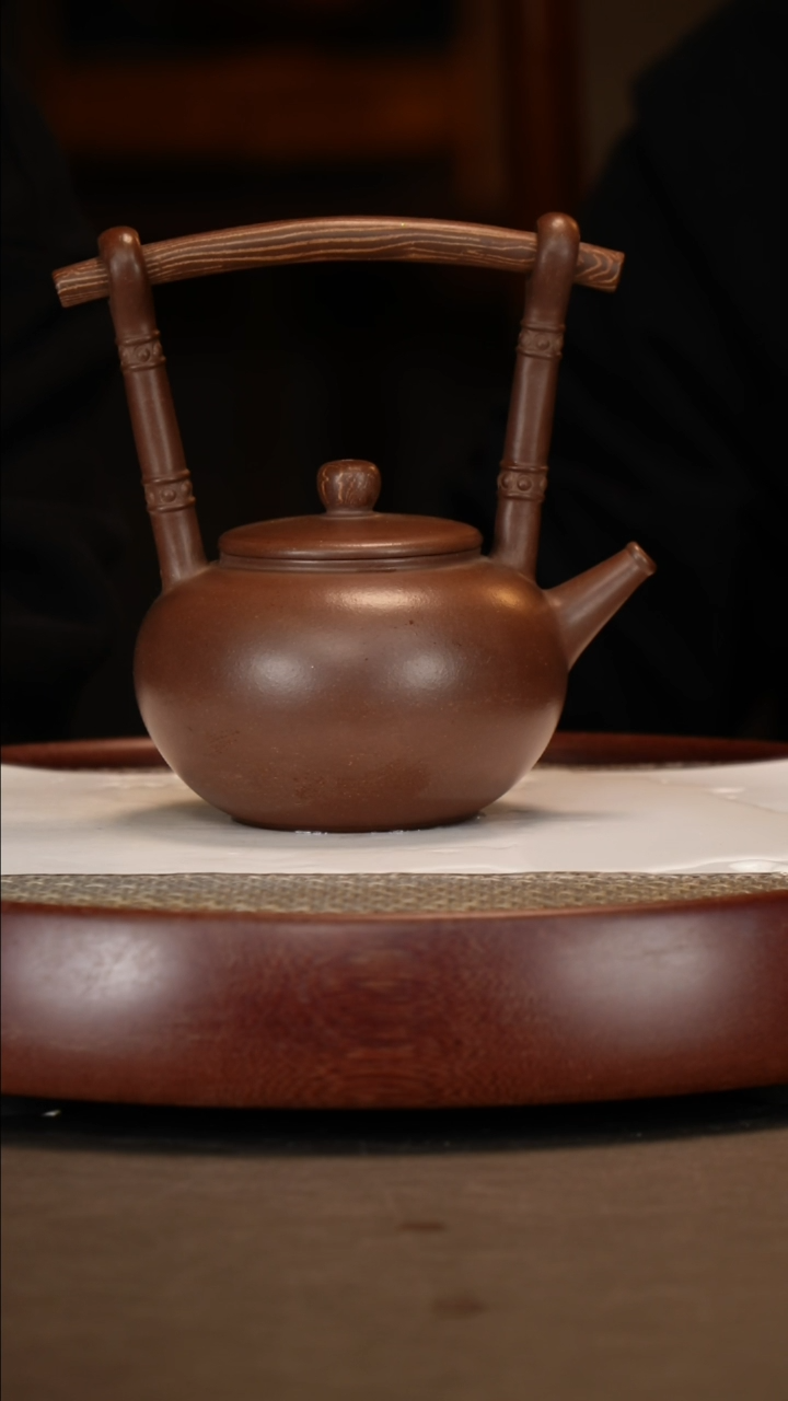 【闪购商品】紫砂茶壶无忧提梁400c