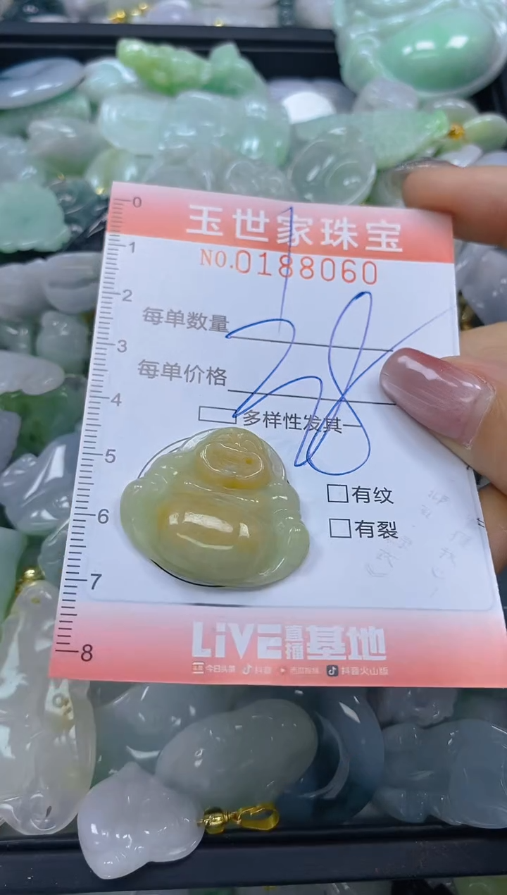 【闪购商品】翡翠颈饰未镶嵌闪购0188060