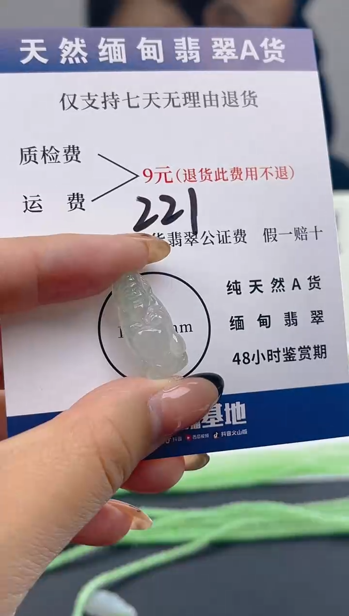 颈饰未镶嵌翡翠纯天然缅甸翡翠A货