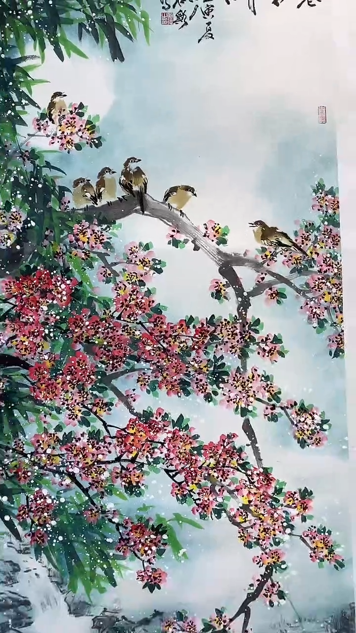 国画画都展厅国画作品20