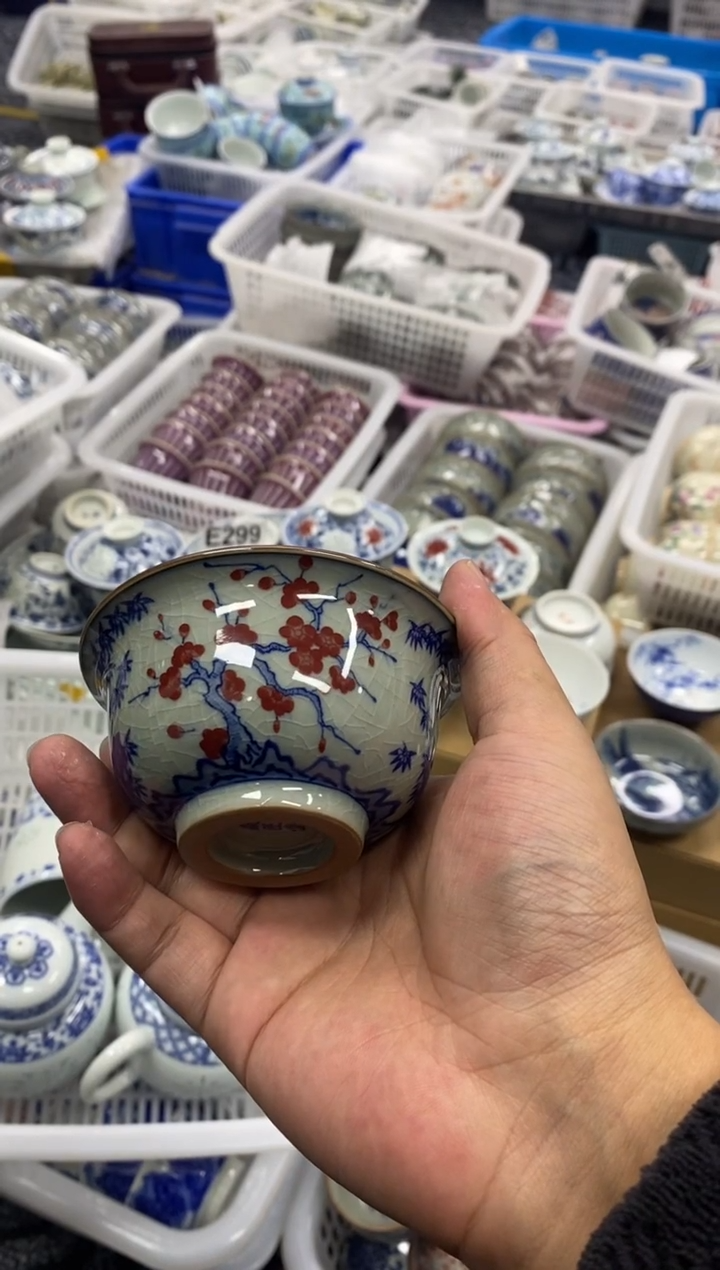 摆件陶景德陶瓷茶具容量约100